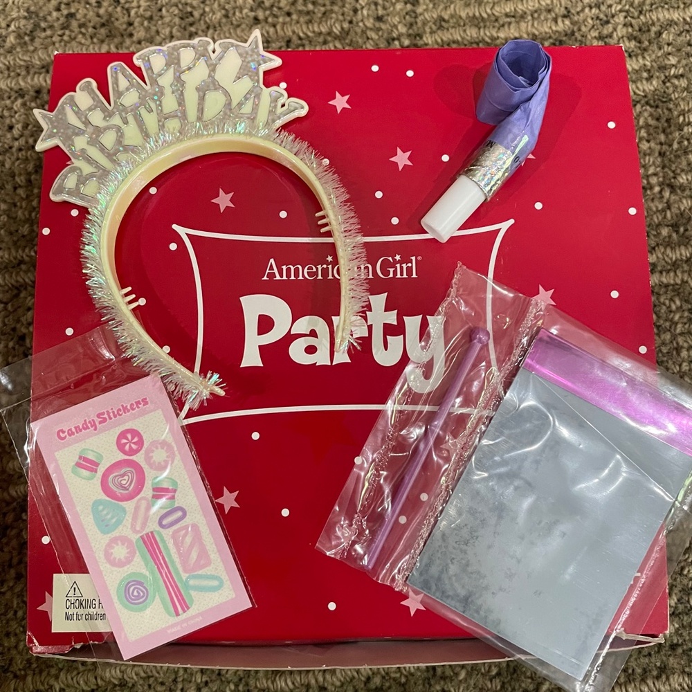 American Girl Doll Party Favors-Happy Birthday Hea